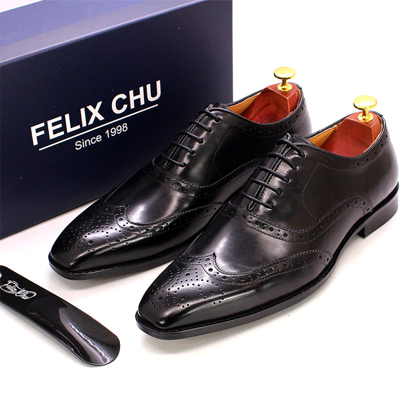 Size 7-12 Handmade Men's Wingt - Oxford Brogue Leather avaliação e preço