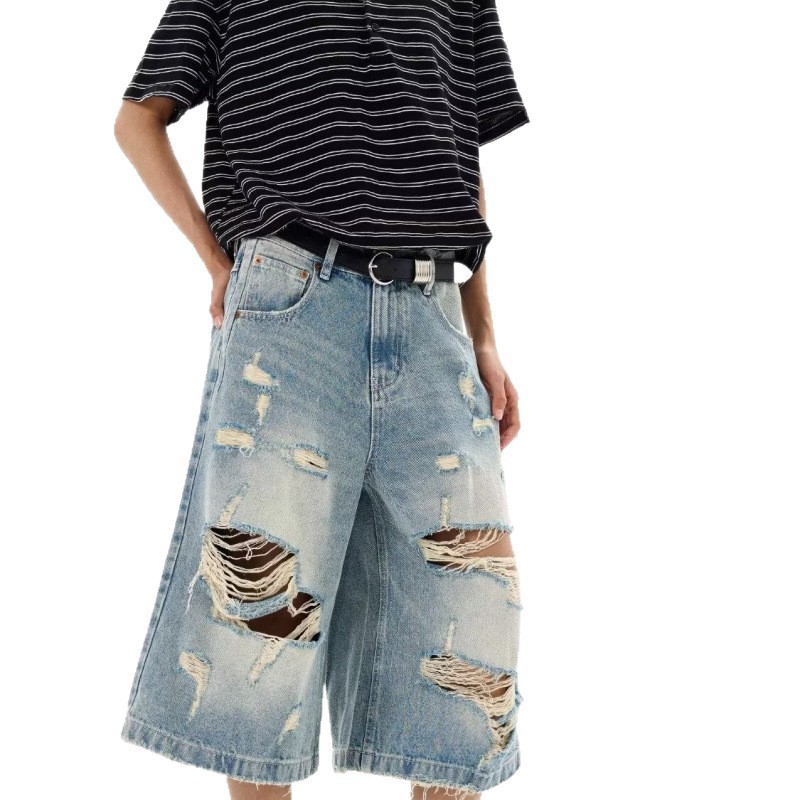 New Men Vintage Ripped Baggy S - Men'S Shoes For Jeans avaliação e preço