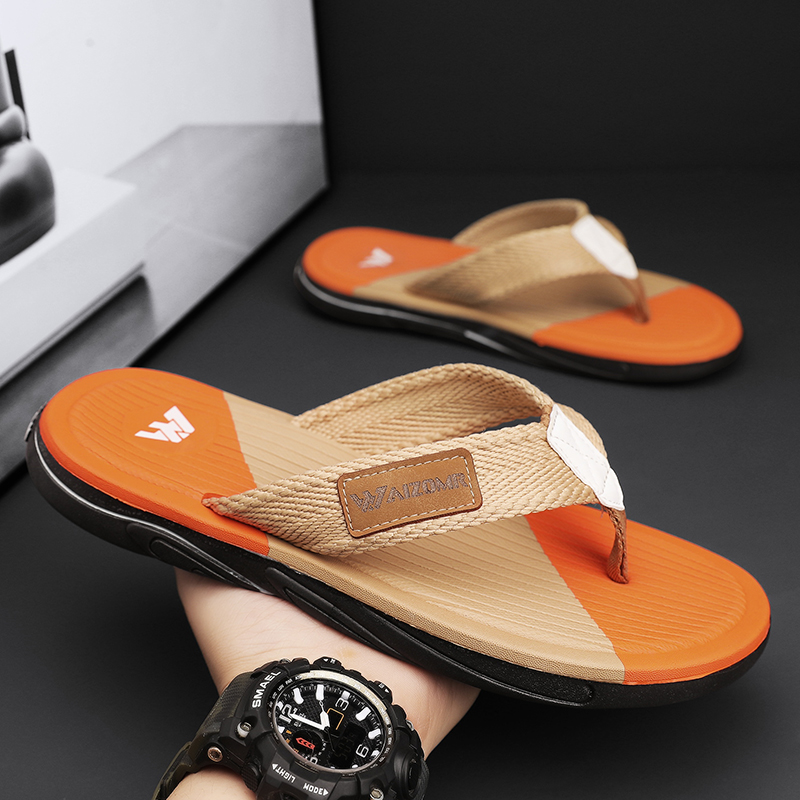 Luxury Mens Summer Flip Flops  - Men'S Shoes Dockers avaliação e preço