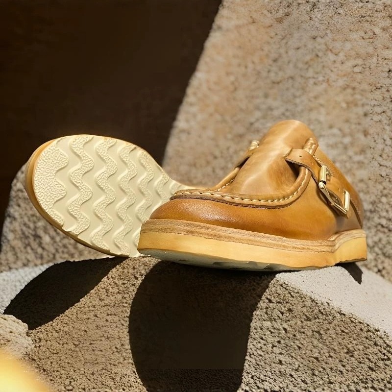 Niche Design Retro Men Round-t - Men'S Shoes Birkenstock avaliação e preço