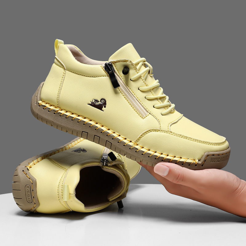 Women's Sneakers Handmade Leat - Men'S Shoes Dockers avaliação e preço